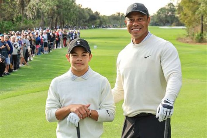 Charlie Axel Woods Net Worth 2022 Is $100 Million At The Age Of Just 13- Meet Tiger Woods’ Son