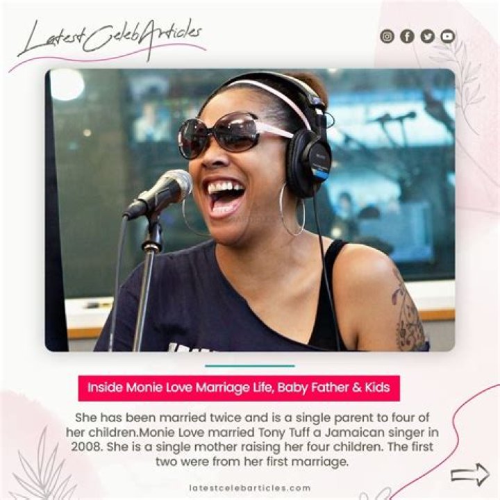 Inside Monie Love Marriage Life, Ex-Husband, Divorce, Baby Father &amp; Kids