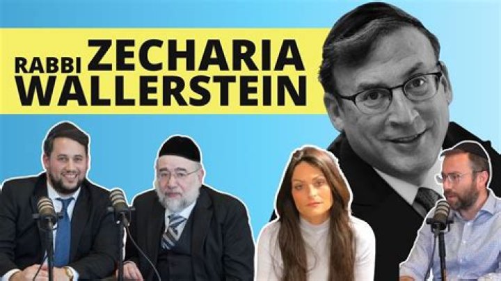 Who Is Estee Wallerstein? Rabbi Zecharia Wallerstein Wife &amp; Family Mount His Passing